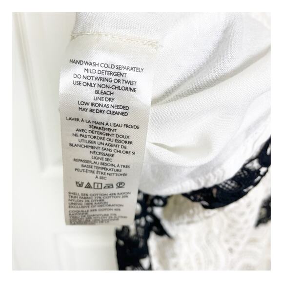 Anthropologie Crochet Lace Overlay Midi Slip Dress NWT - Picture 11 of 11